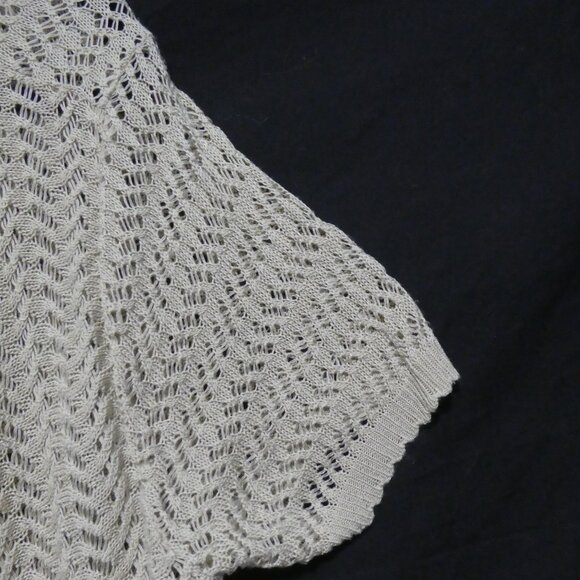 JASON MAXWELL | large | Short Sleeve Open Knit Cardigan - Picture 5 of 16